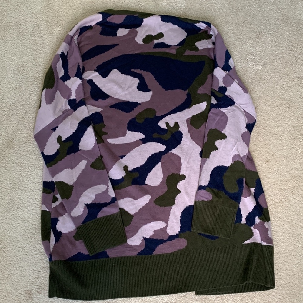 NWOT Urban Camo Cardigan - Picture 5 of 5